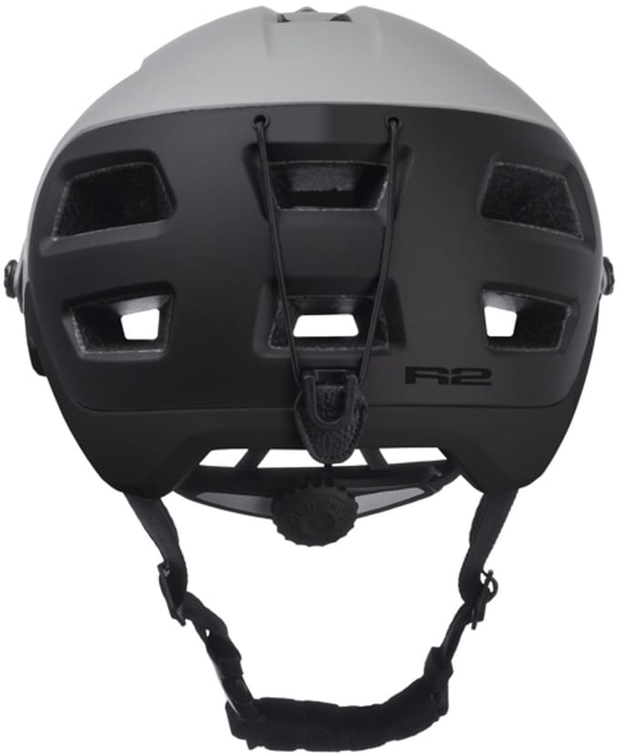 R2 fietshelm Trail 2.0 - full-wrap in-mold technologie - Zwart