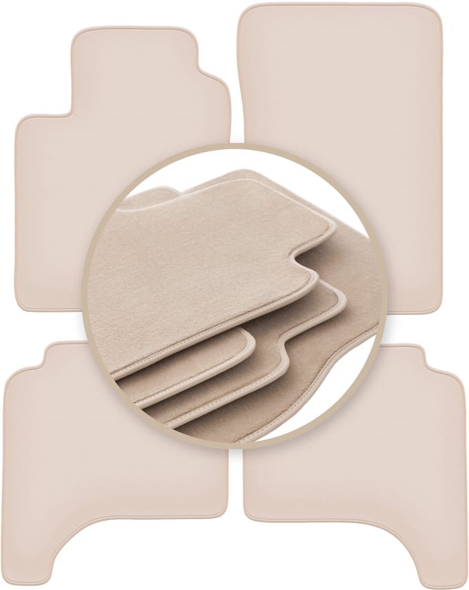 PREMIUM beige matten voor: Suzuki Grand Vitara I 5-deurs 1998-2005