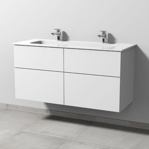 Sanipa 3way combination 120 cm, 4 drawers with push to open SM48343