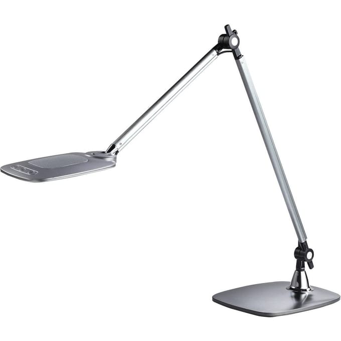 Aluminor Duke LED bureaulamp CCT dimbaar grijs
