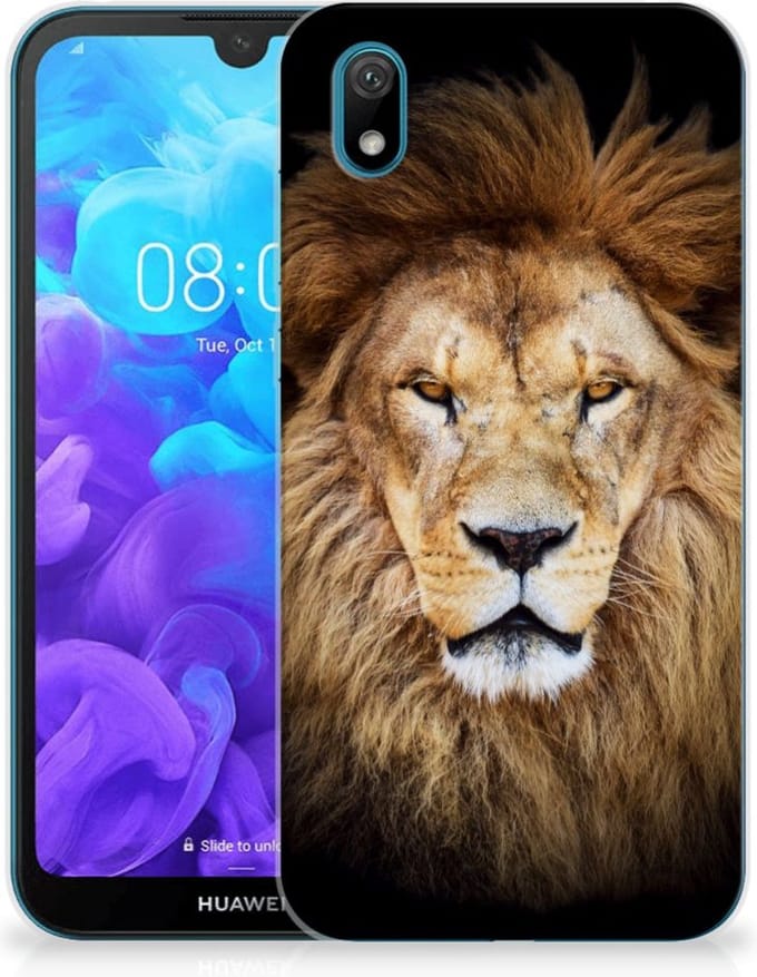 Huawei Y5 (2019) TPU Hoesje Leeuw