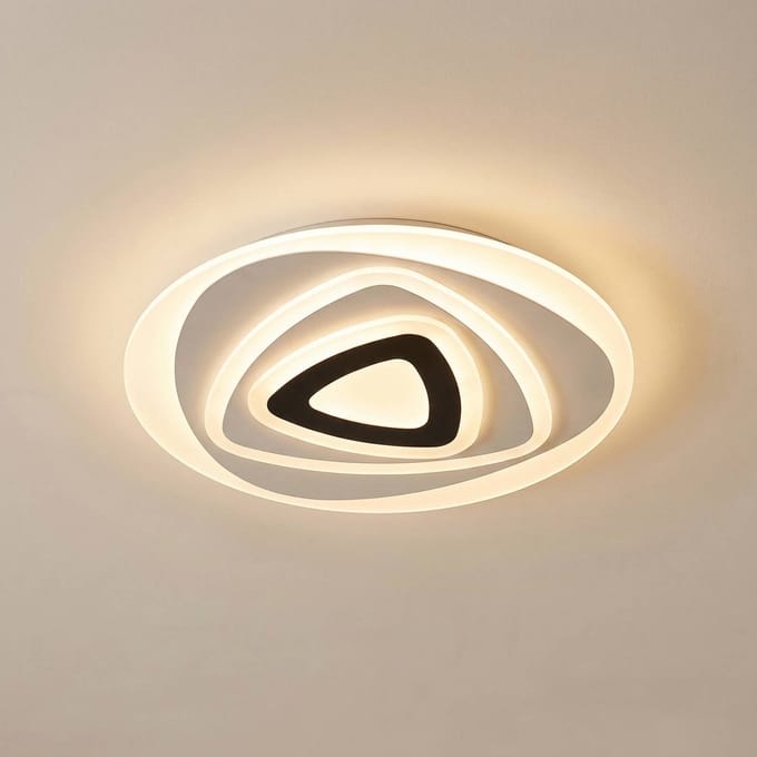 Lindby LED plafondlamp Rebeka, Ø 70 cm, CCT, afstandsbediening