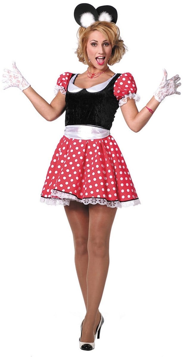 Minnie mouse kostuum - Maat 36