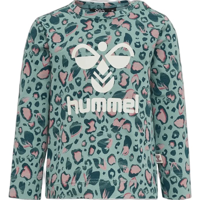 Langarm T-shirt voor babymeisjes Hummel Sonja