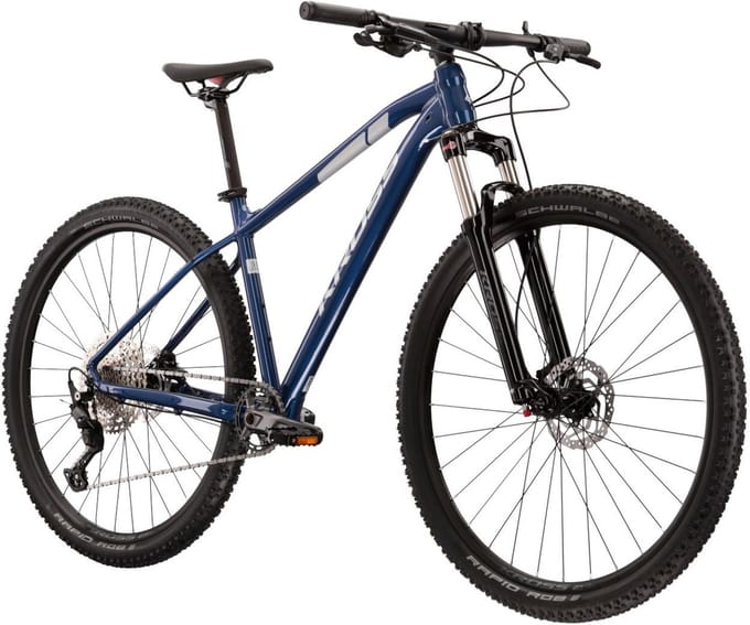 Kross Level 5.0 MTB - 29 inch XL frame - hardtail mountainbike - BLUE SILVER GLOSS