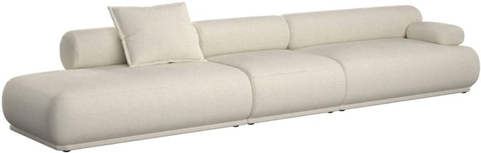 Zuiver Rembrandt 4,5-Zitsbank Rechts Beige