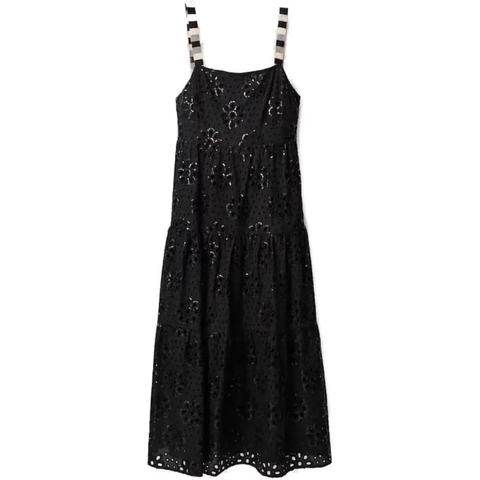 Desigual Dames Midi-jurk Zwart 357732
