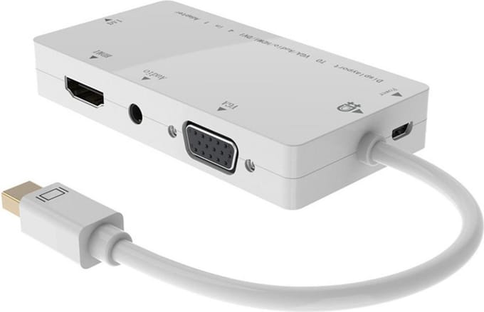 Microconnect MDPDVIHDMIVGAAA laptop dock & poortreplicator Wit