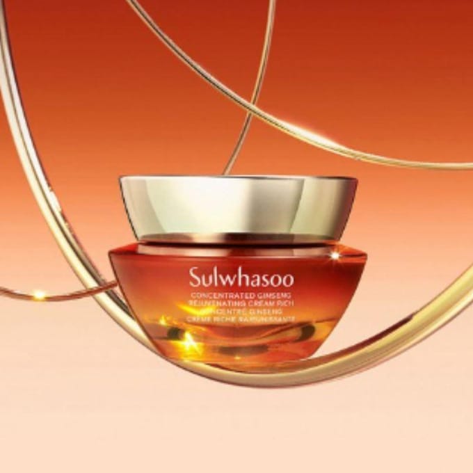 Sulwhasoo Geconcentreerde Ginseng Vernieuwende Crème Rijk 30ml orange