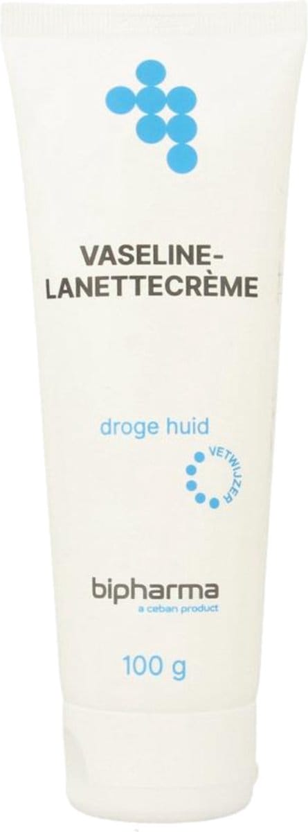 Bipharma Vaseline Lanettecrème Tube Los - 100 gr