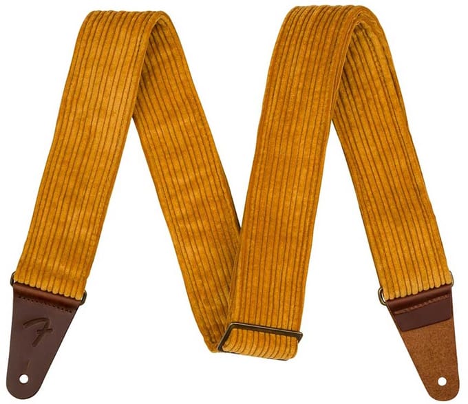 Fender Corduroy Gitaarband Blaze Gold 0990639029