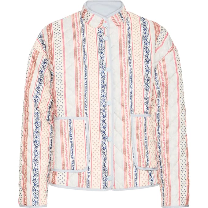 Ichi Blazer Ihlivanta Ja 20125194 Teaberry Stripe Dames Maat - W40