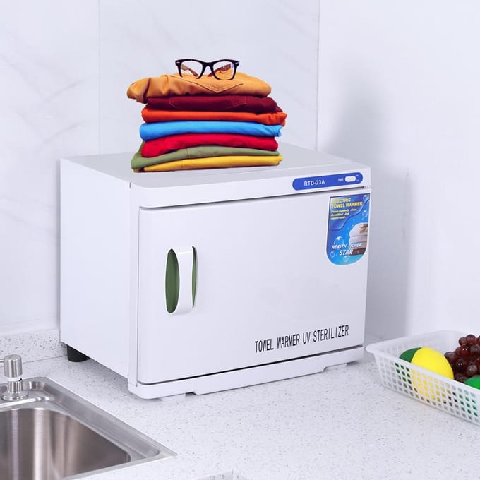 23L Handdoekverwarmer UV Reinigingsmachine voor Kleding white