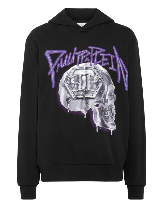 Sweatshirt Met Capuchon Skull