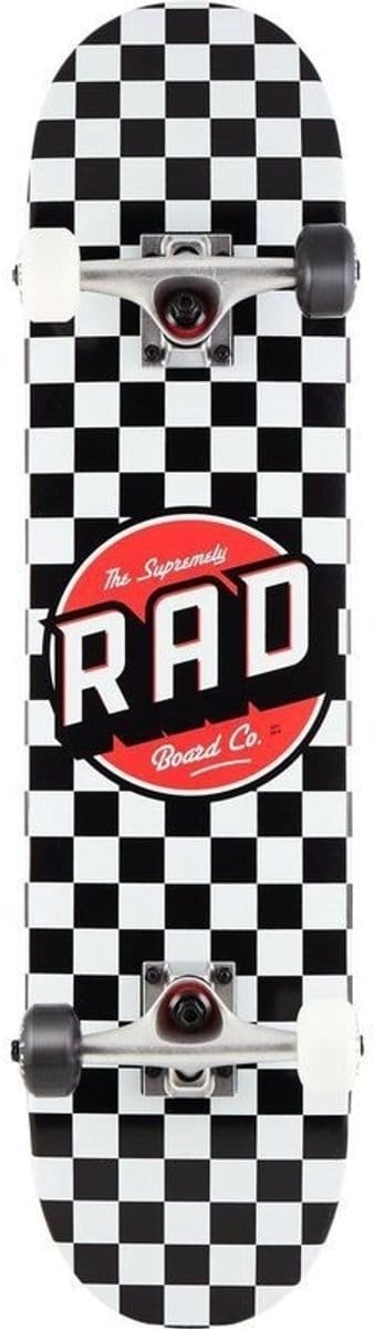Rad Dude Crew Checkers 7.75 Skateboard
