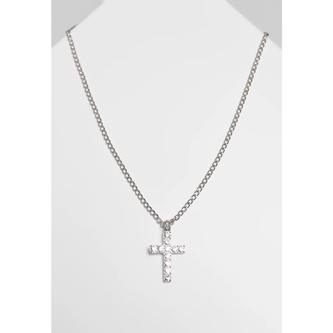 Halsketting Urban Classics diamond cross