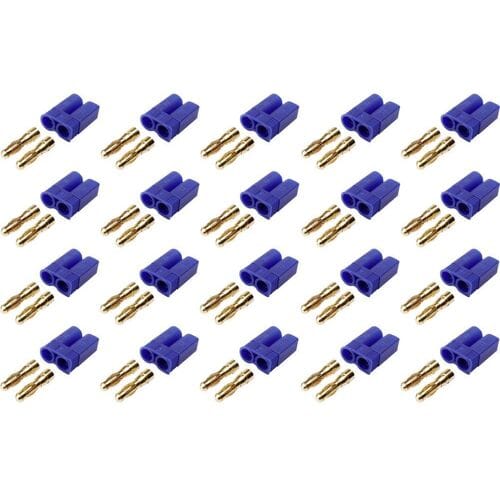 Reely 1399712 Accupack stekker EC5 Verguld 20 stuk(s)