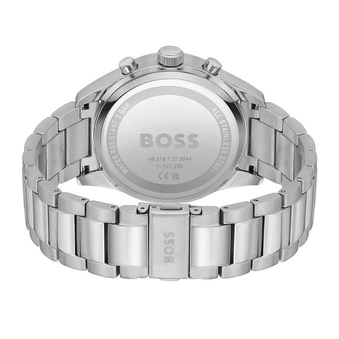 Hugo Boss 1513989 Herenhorloge 44 zilver