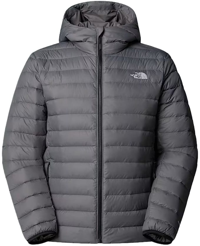 THE NORTH FACE Klassieke Donsjas met Capuchon voor Heren - Grijs, Maat S