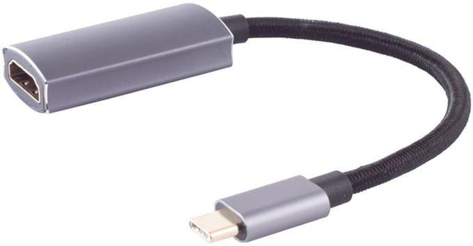 shiverpeaks BS14-05051 USB grafische adapter Zwart, Grijs