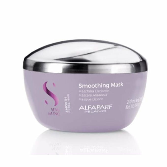 Alfaparf Milano Semi di Lino Smooth Smoothing Mask Hydraterende haarbehandeling Unisex 200 ml