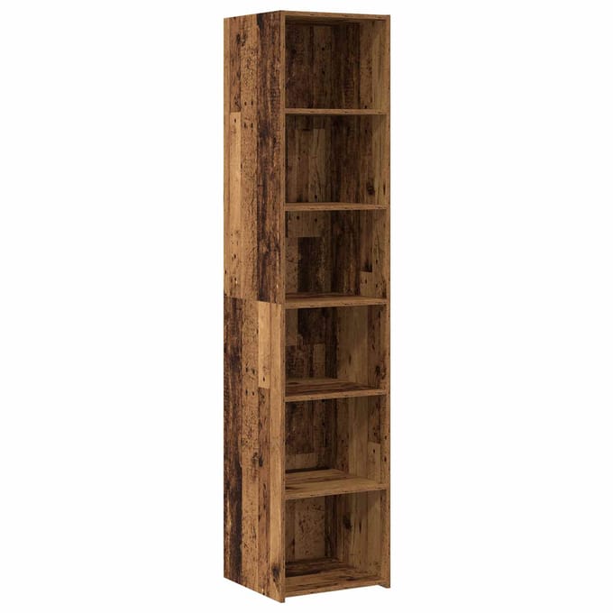vidaXL - Dressoir - Oud - hout - 40 - x - 41 - x - 185 - cm - Bewerkt - hout