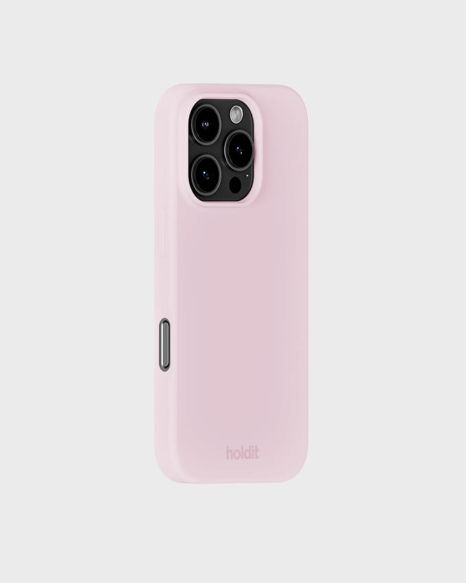Phone Case Silicone Pale Pink iPhone 16 Pro