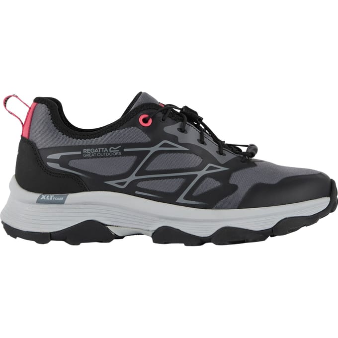 Regatta Dames/Dames Blaze Trainers (Seal grijs/perzikbloei)