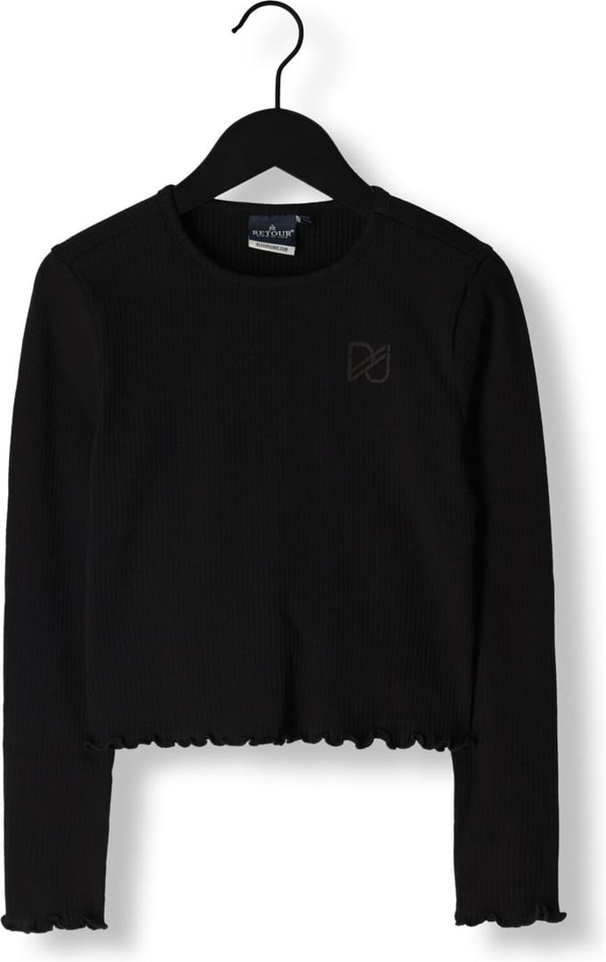 Retour jeans Pebbles Meisjes T-shirt - black - Maat 122/128