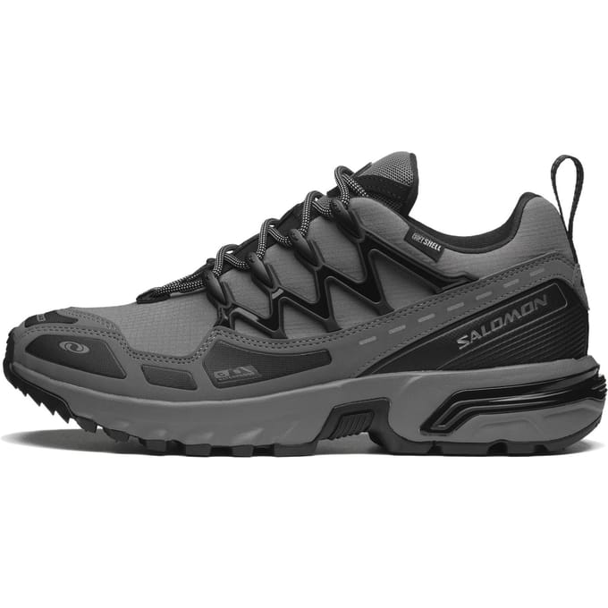 SALOMON ACS+CSWP Chaussures de Course Basse Unisexe Gris Pierre 44