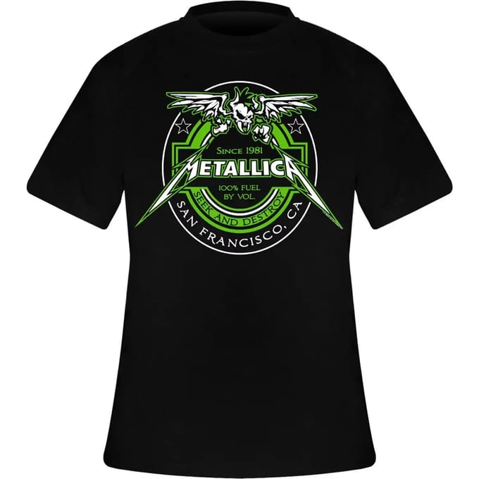 Metallica - Fuel Heren T-shirt - M - Zwart
