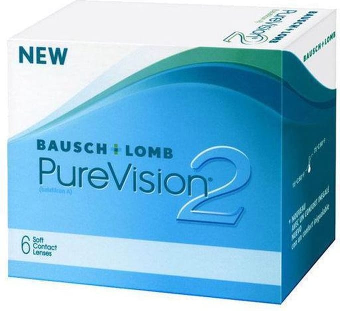S 0.00 Purevision2 HD Maand - 6 st - Contactlenzen
