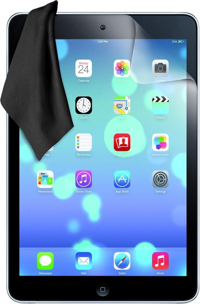Geschikt voor iPad Pro 10.5 (2017) / iPad Air (2019) screenprotector met doekje - transparant