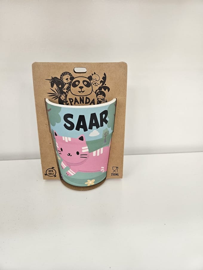 Beker - Naam - Saar - Melamine - 250 ML