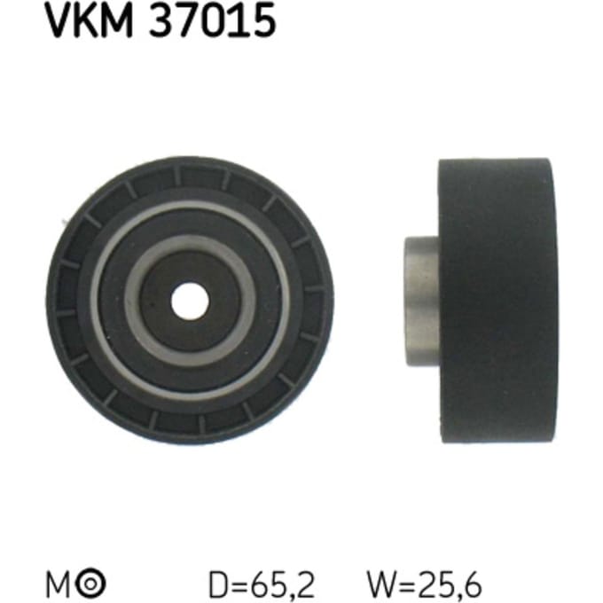Spanpoelie, V-riem SKF VKM 37015