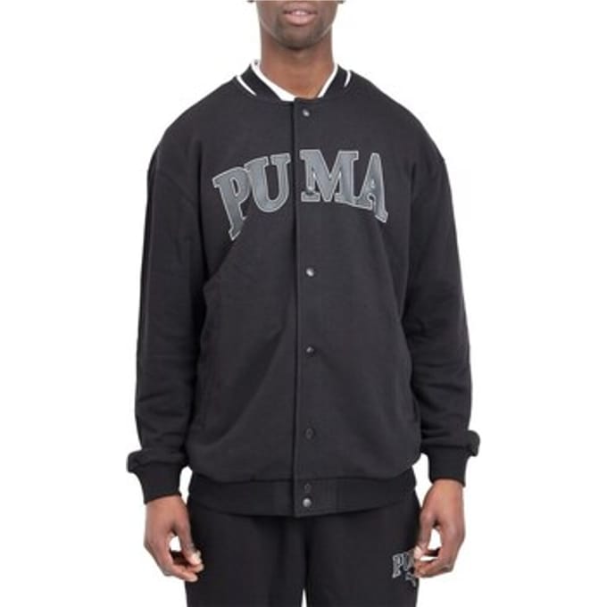 Puma Squadack Sweatshirt Met Rits Zwart M