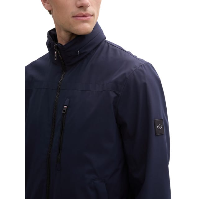 Tom Tailor - Zomerjas - Heren - 2XL-56 - Blauw - Polyester - 1044097
