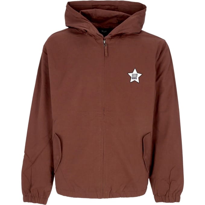 H Stardust Jacket Aubergine herenjas
