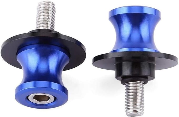 CNC Achterstand Fork Arm Coils voor Motorfiets - 2 Stuks - 6/8/10mm - Blauw en Duurzaam
