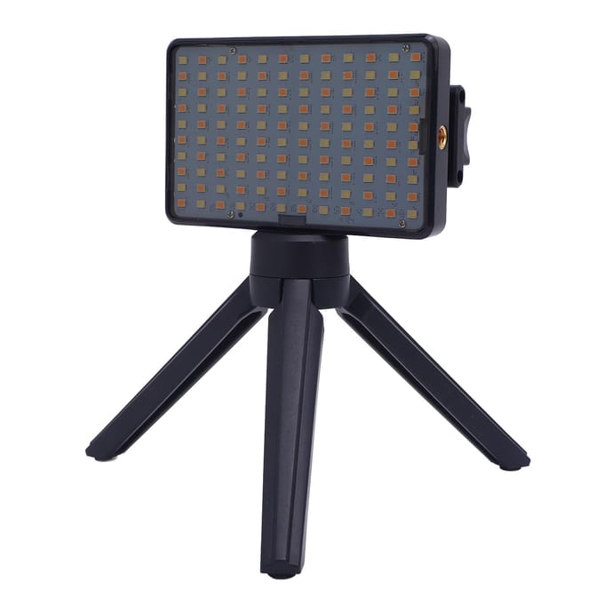 Invullicht met 52mm CPL Polarisatiefilter Draadloos Helderheid Instelbaar CPL Gepolariseerd Filter Invullicht voor Kunst black