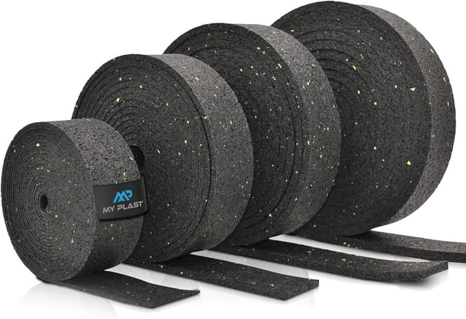 Decking Rolls van Rubber Granulaat - Kies Lengte, Breedte en Dikte