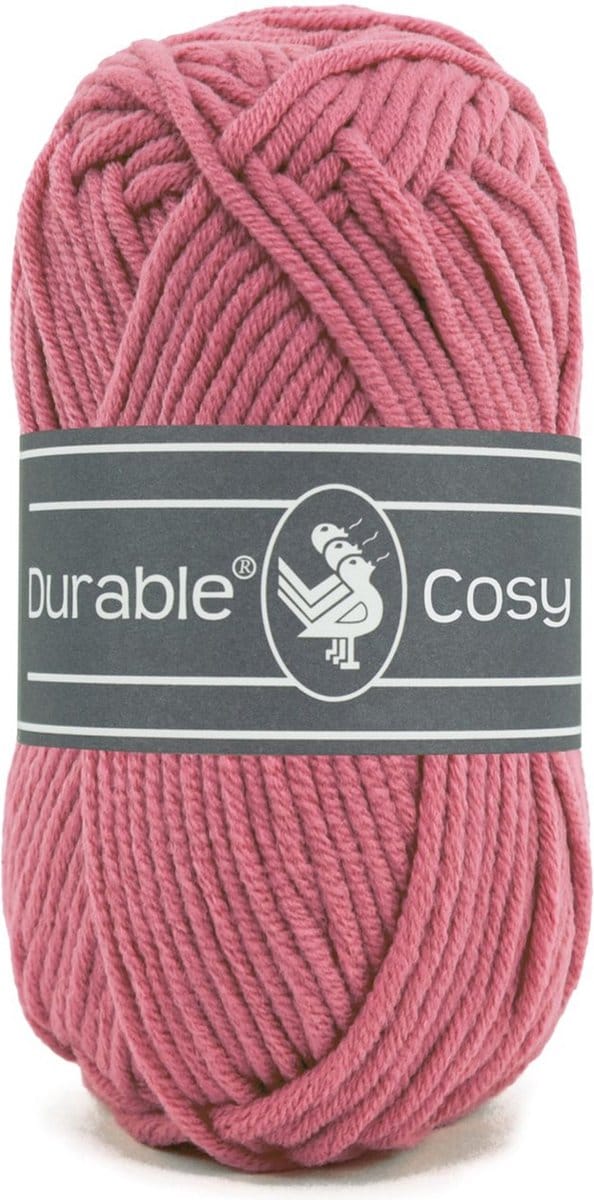 Durable Cosy - 228 Raspberry - Katoen/Acryl Garen