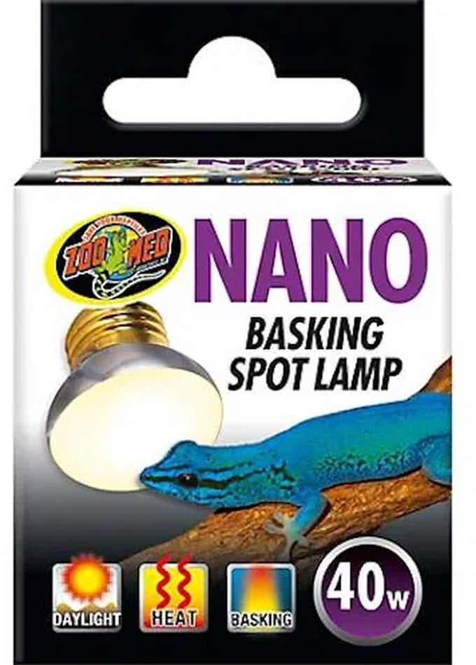 Zoo Med Nano Basking Spot Lamp - Terrariumverlichting - Warmtelamp - 40W