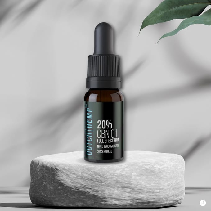 Dutch Hemp CBN-olie 20% 10 ml