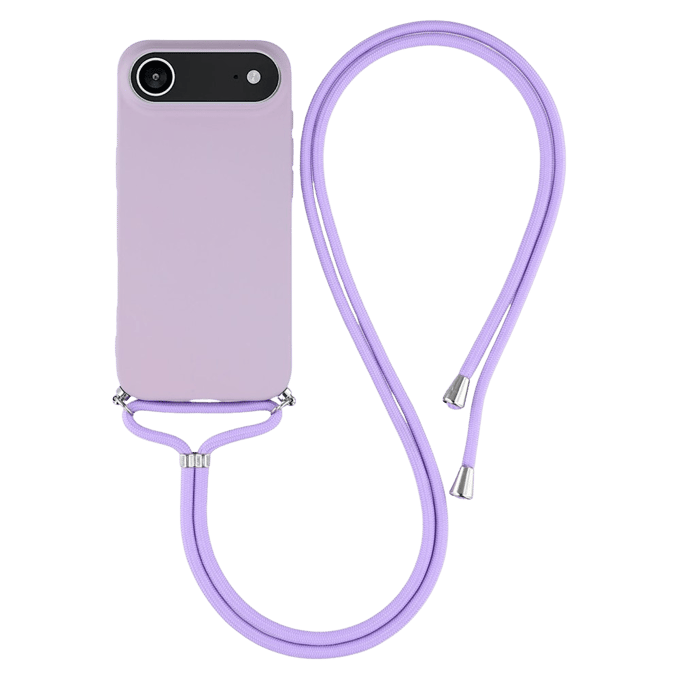 Mocaa Apple iPhone Air Hoesje met Koord Paars