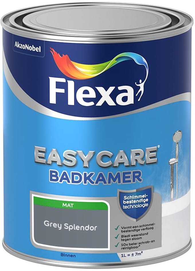 Flexa - Easycare Badkamer - Grey Splendor - Mengverf - 1 L