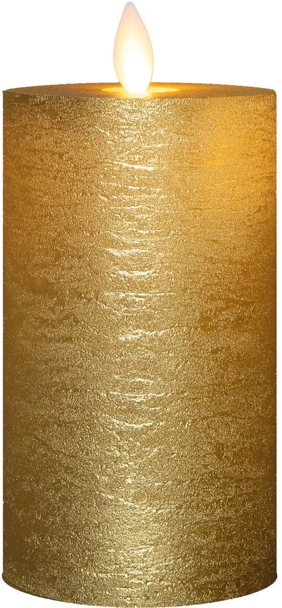 Stompkaars-USB wax 12,5x7,5 cm goud Anna's Collection
