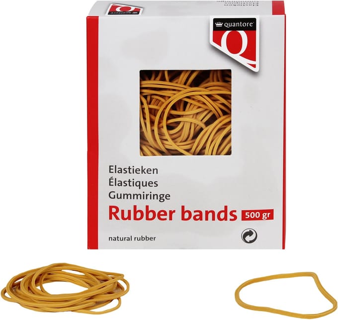 Elastiek Quantore 22 100x1 | 5x1mm 500gram | 10 stuks