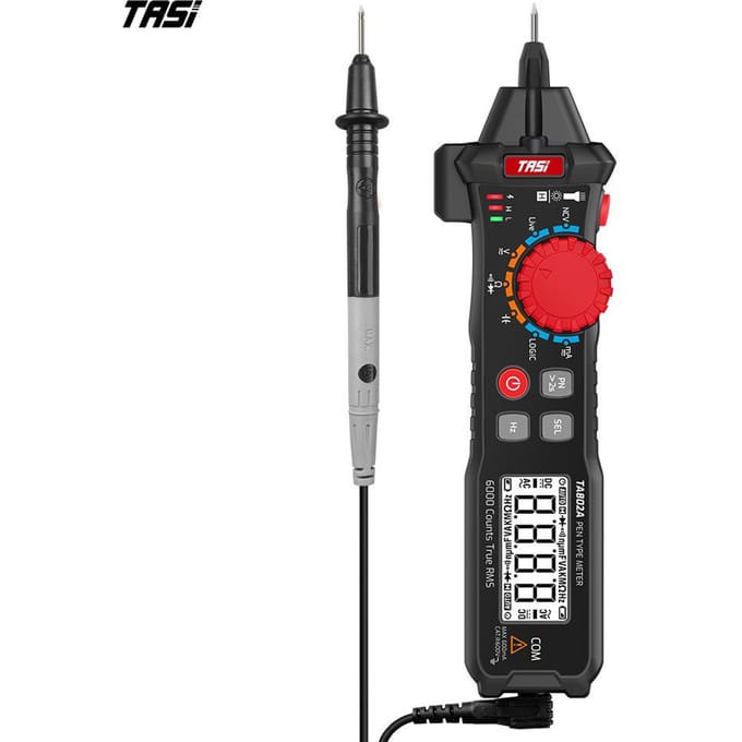 TASI TA802B Pen Digitale Multimeter 6000 Counts True RMS Spanningsmeter Slimme Pen-type Meter voor TA802A