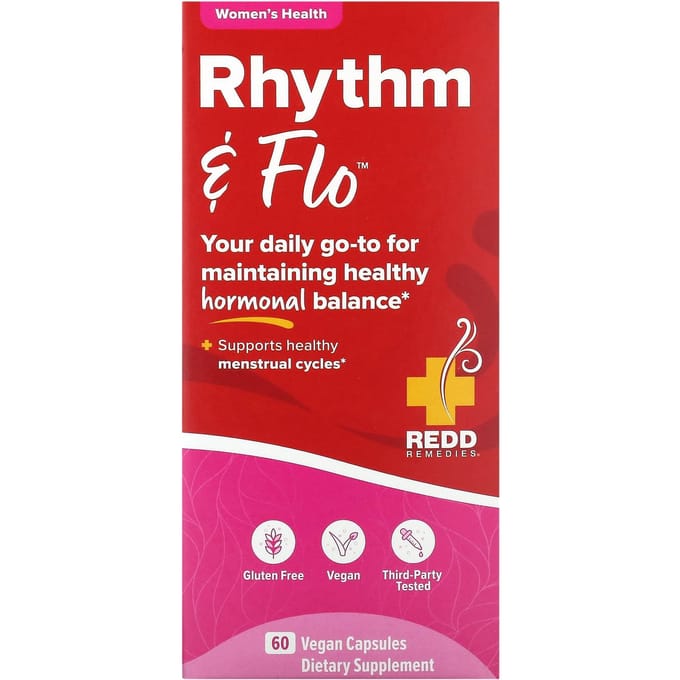 Redd Remedies, Rhythm & Flo, 60 Plantaardige Capsules